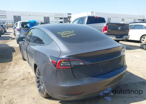 2018 Tesla Model 3 Long Range/Performance from USA, damaged, VIN 5YJ3E1EB6JF066344
